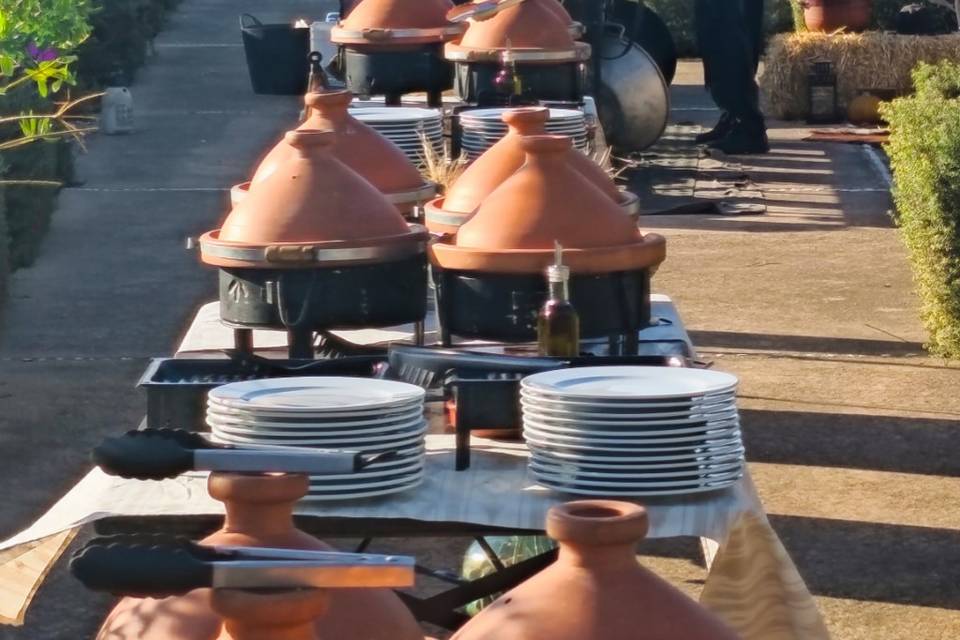 Un buffet unico