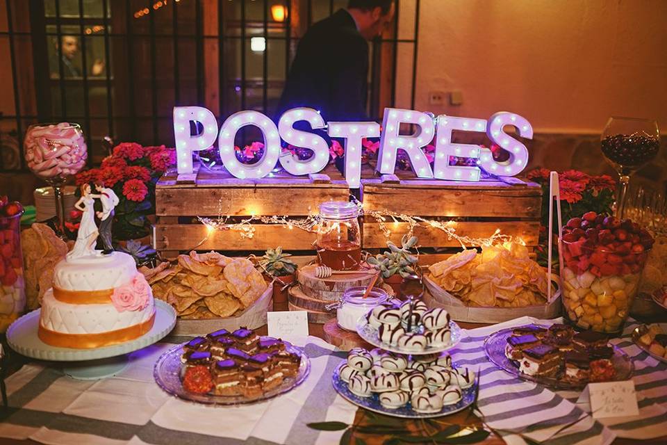 Buffet de postres