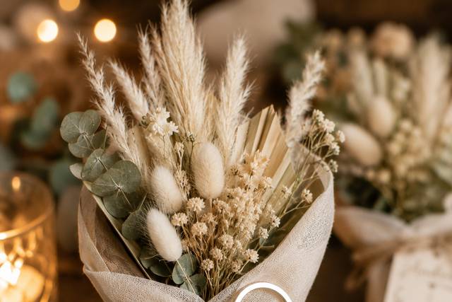Flores secas y detalles