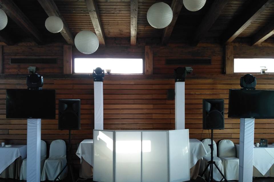 Cabina para eventos de día