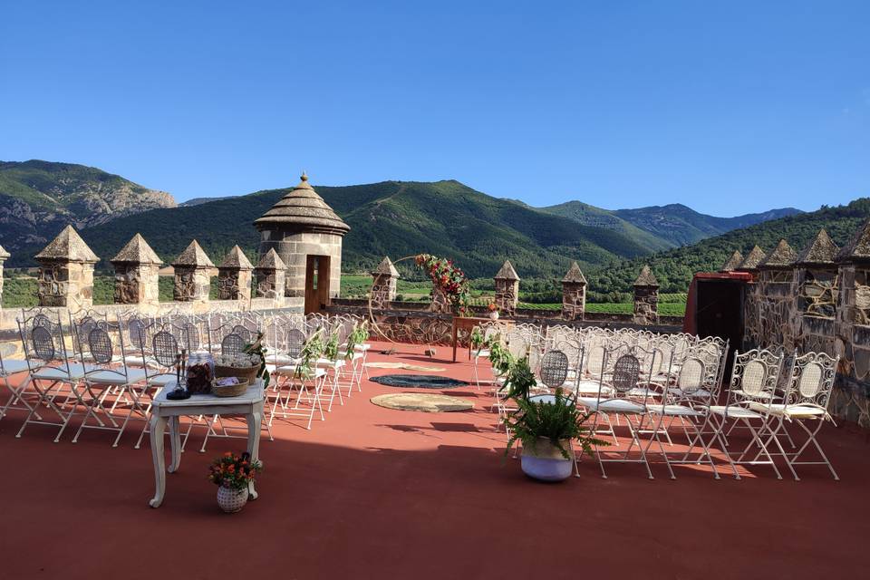 Boda en castillo