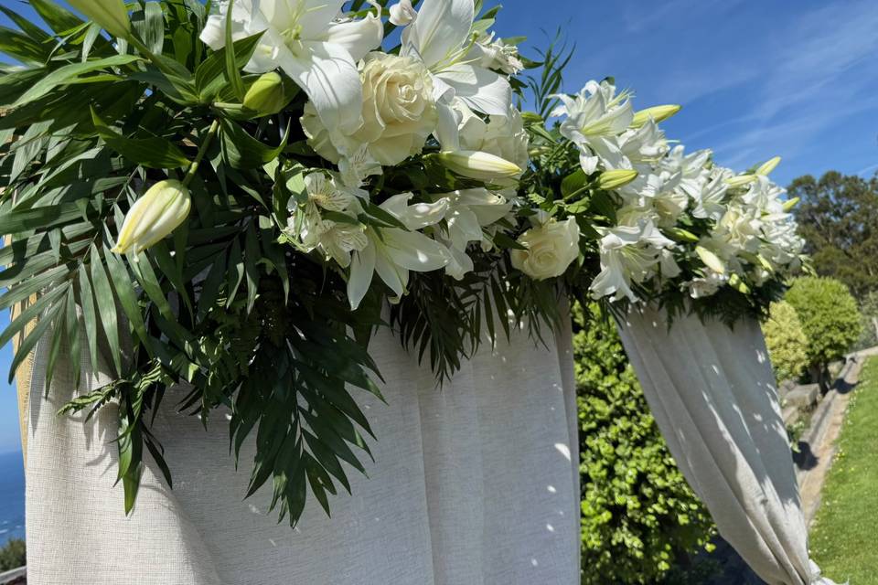 Arco flor natural