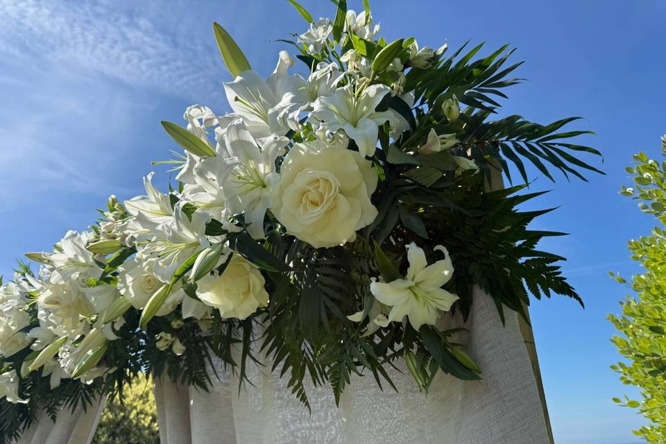 Arco flor natural