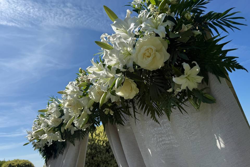 Arco flor natural