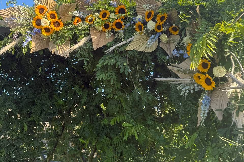 Arco flor natural