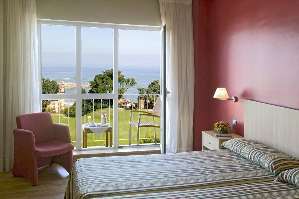Habitación con vista al mar