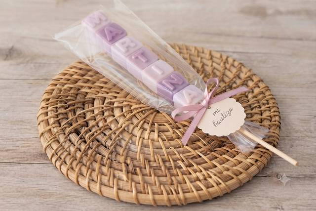 Detalles velas personalizados