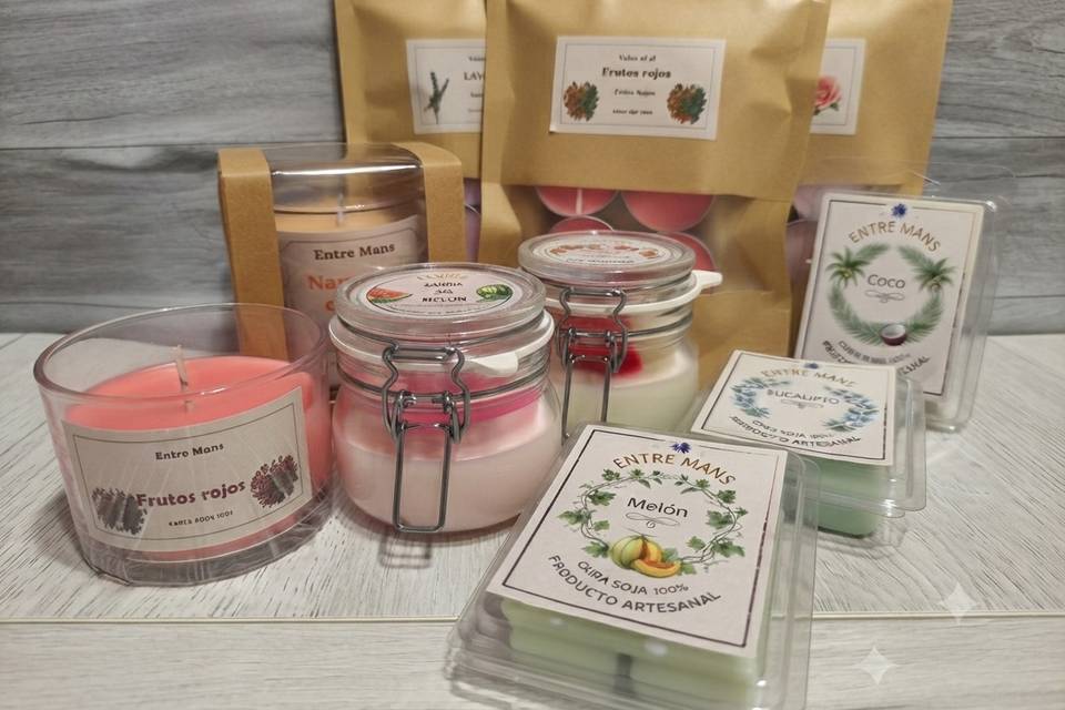 Velas artesanales