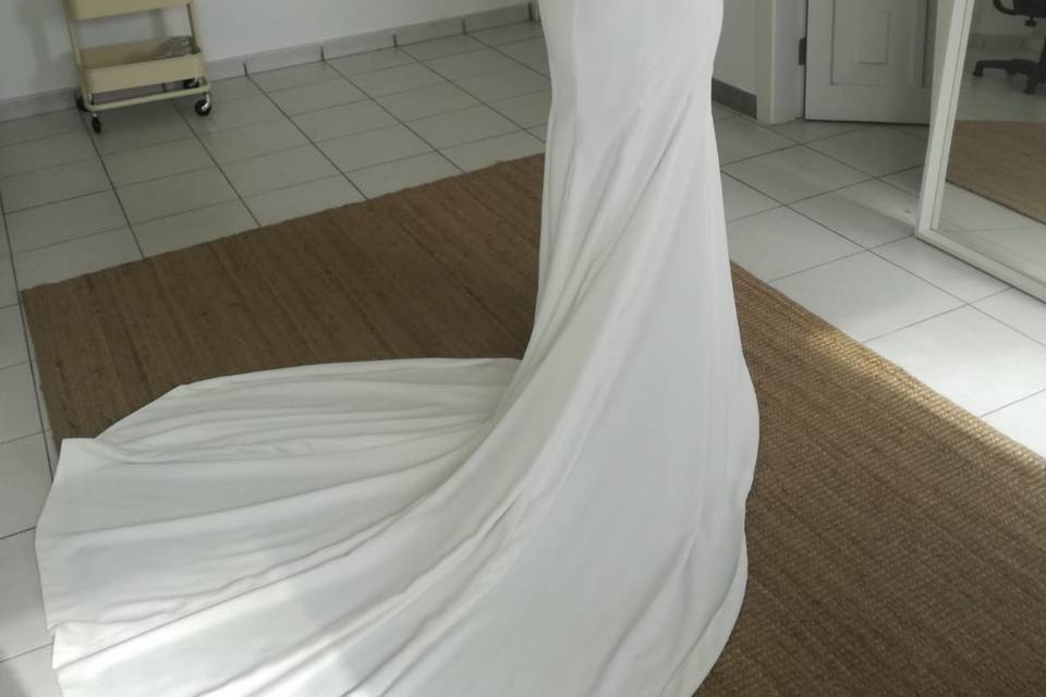 Vestido de novia a medida