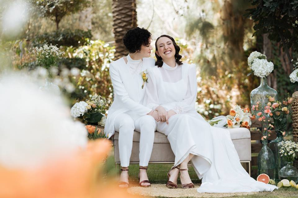 Boda en La huerta de Peñalén