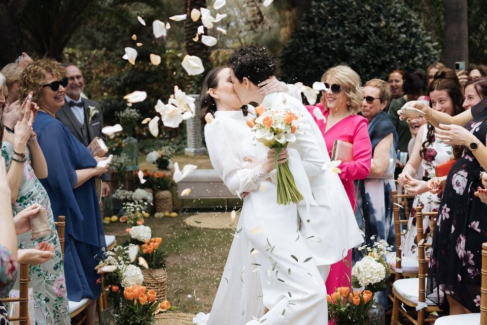 Boda en La huerta de Peñalén