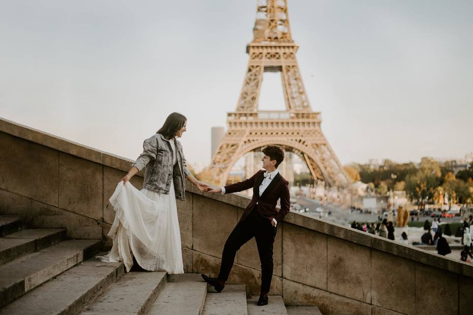 Postboda en París