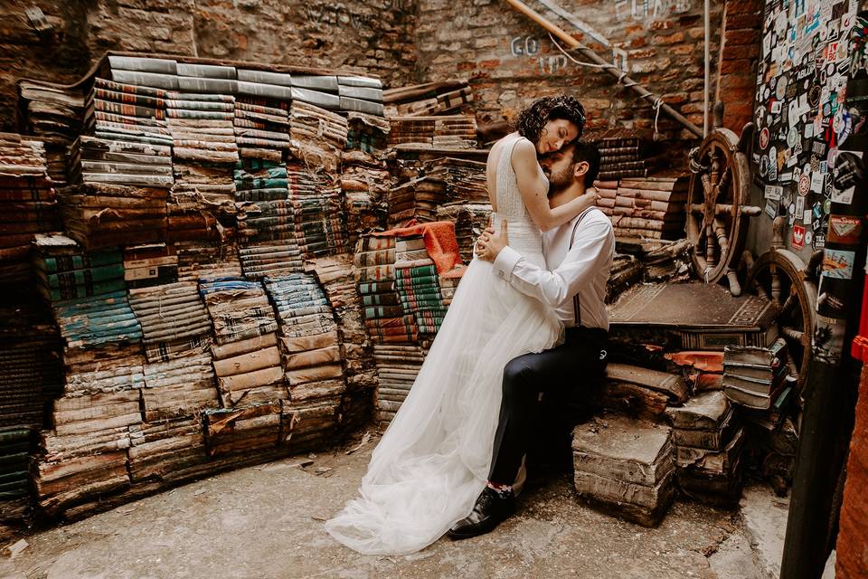 Postboda en Venecia