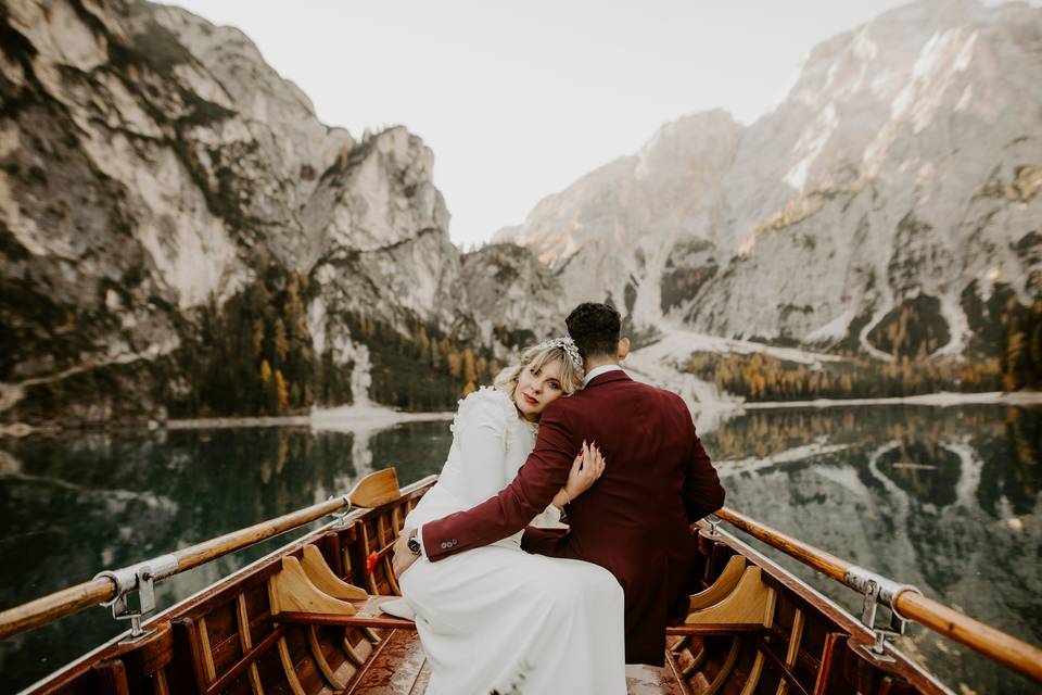 Postboda en Dolomitas