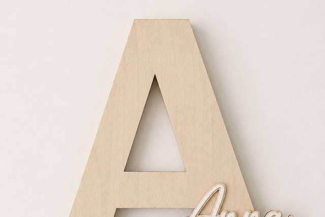 Letra Madera Personalizada