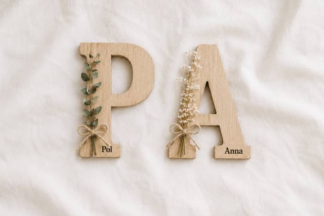 Letra Sitting Personalizada