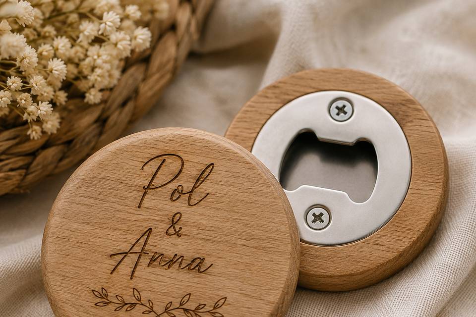 Abridor Madera Personalizado