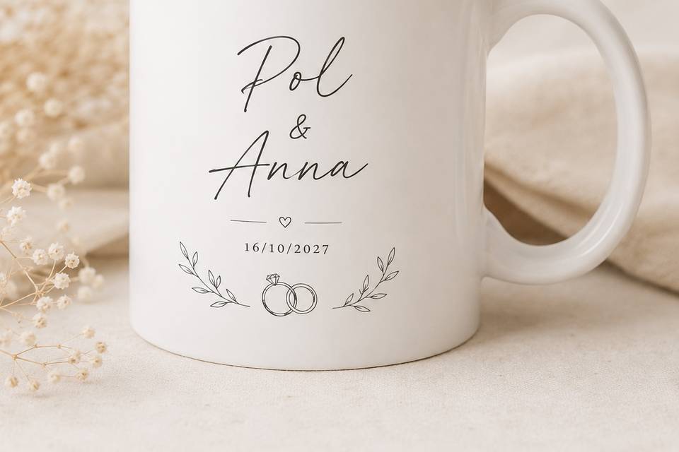 Taza Texto Personalizado
