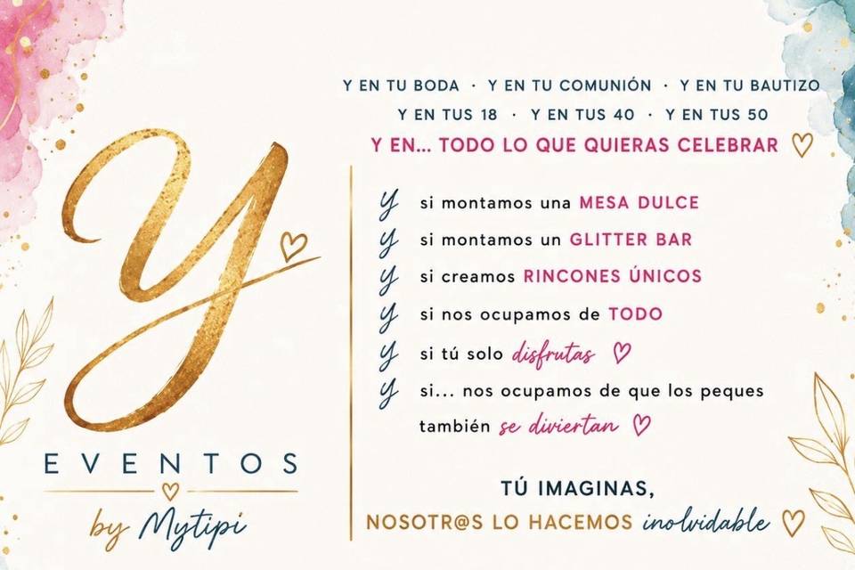 Y eventos by Mytipi