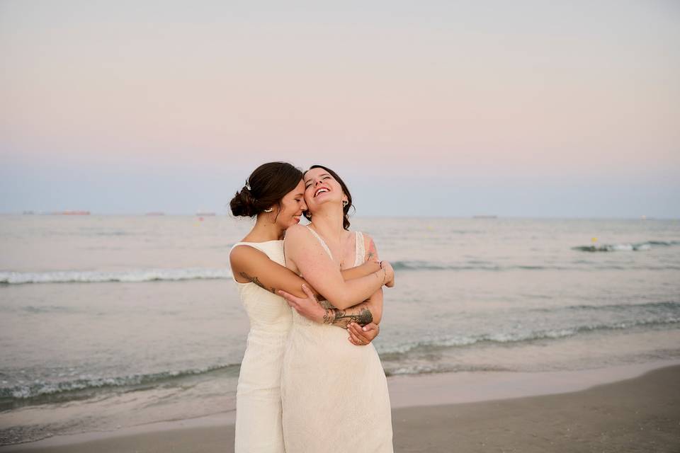 Maq para boda en la playa