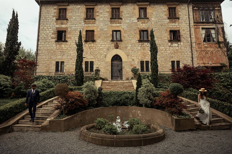 Novios en Palacio Murguía