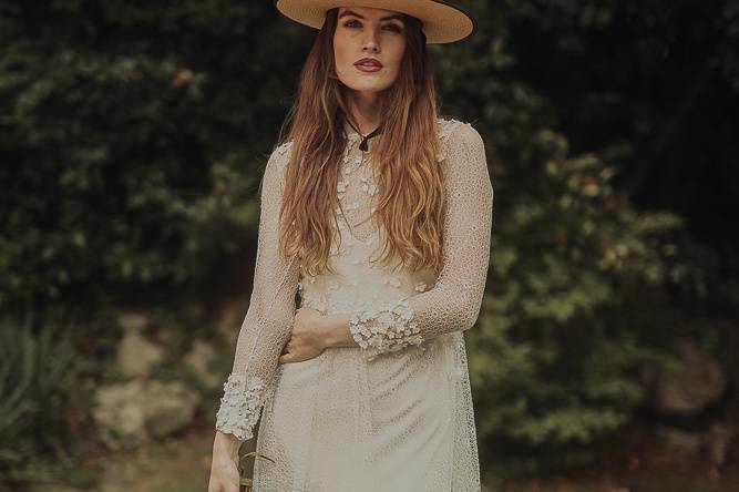 Novia elegante en Donostia