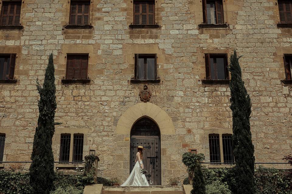 Novia en Palacio Murguía