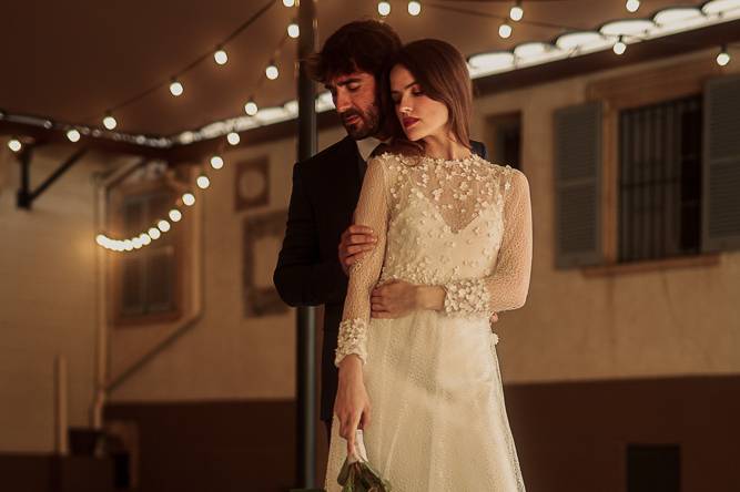 Novios en Palacio Murguía