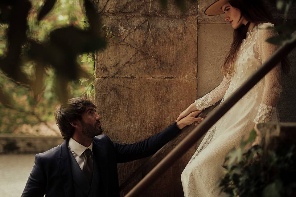 Novios en Palacio Murgia