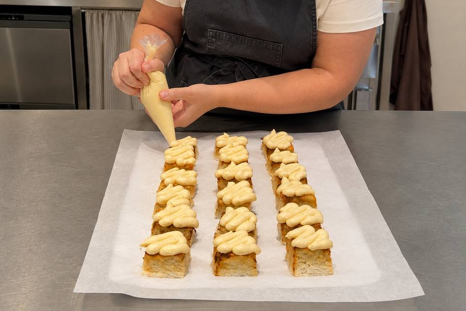 Preparación de torrijas