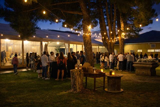 Coctel al aire libre