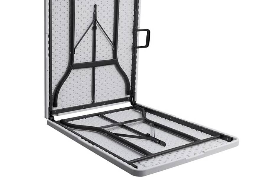 Mesas plegables de PVC blanco