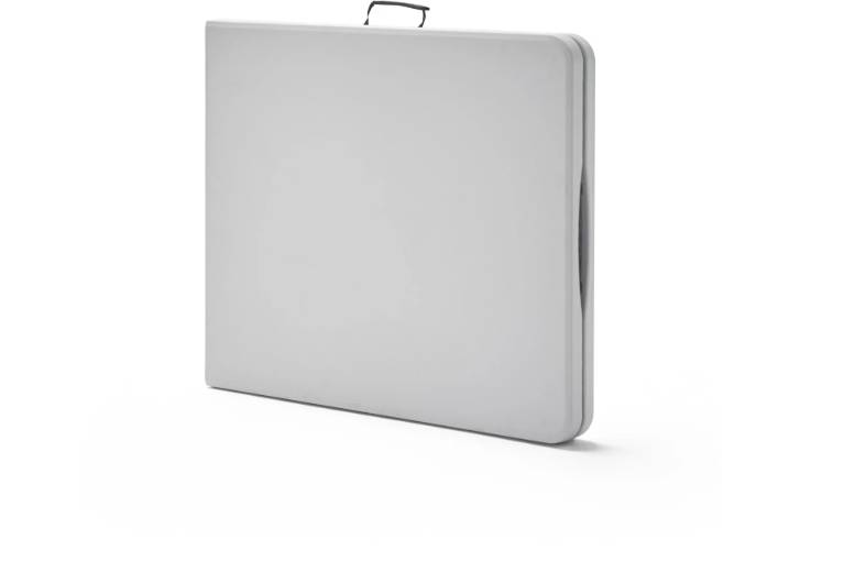 Mesas plegables de PVC blanco