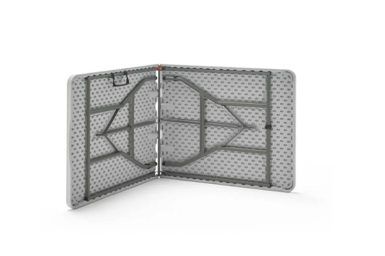 Mesas plegables de PVC blanco