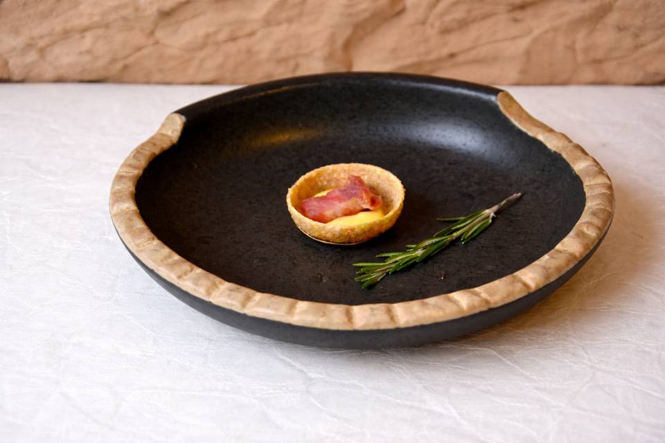 Panipuri de Huevo Frito