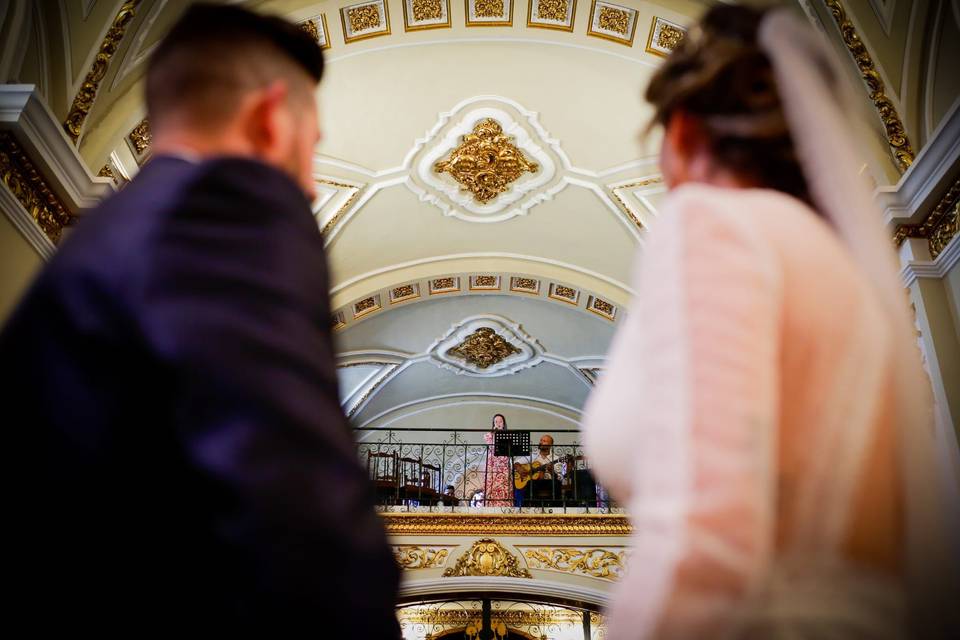 Ceremonia en la ermita