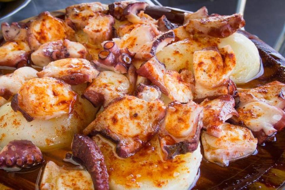 Pulpo a feira