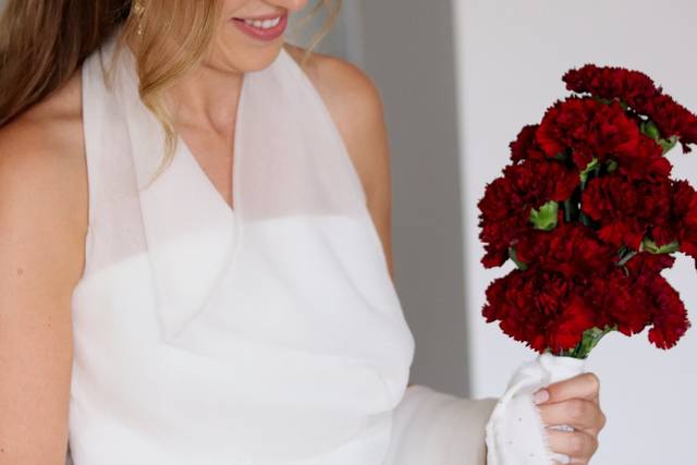 La elegancia de la novia