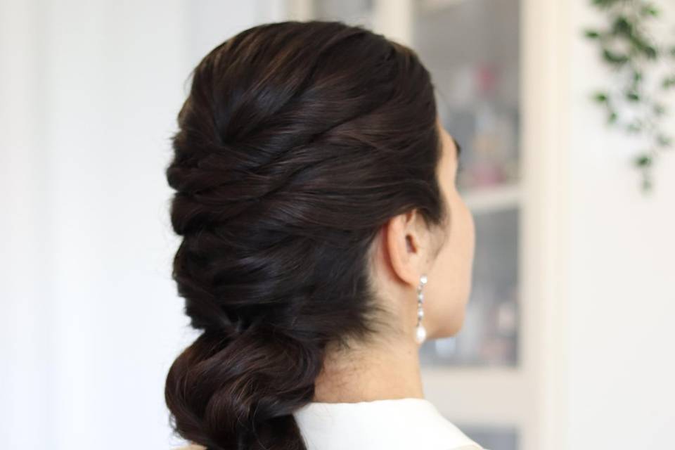Trenza novia