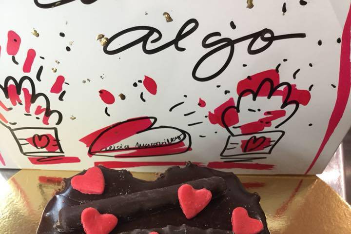 Tarta de corazón