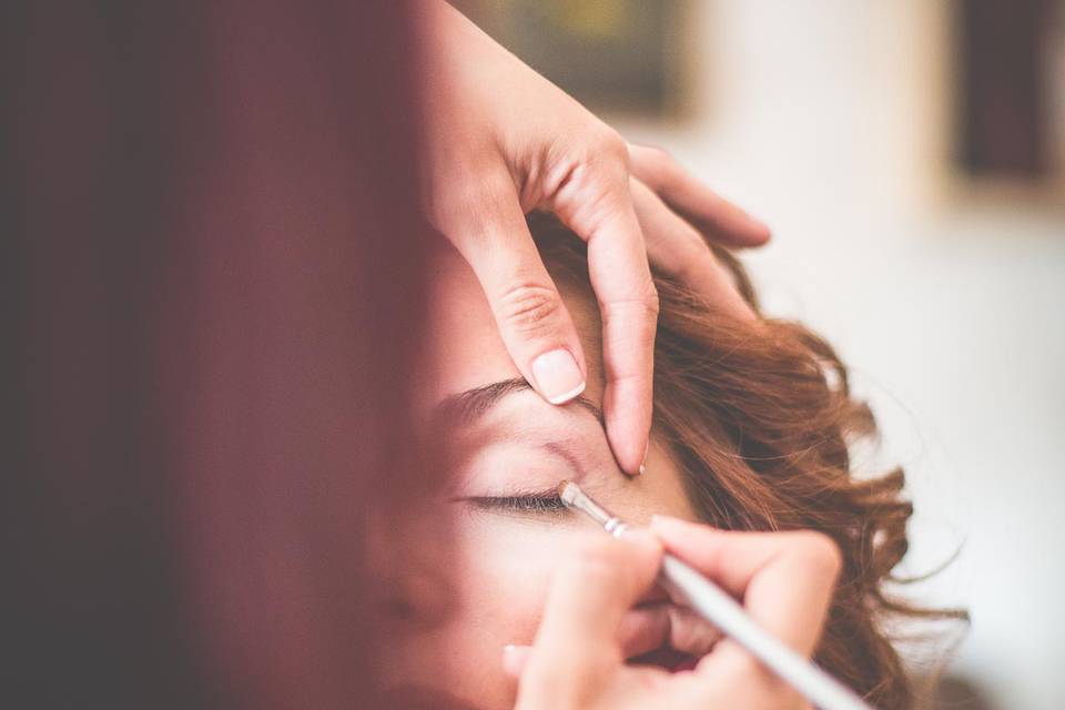 Maquillaje y peinado de boda