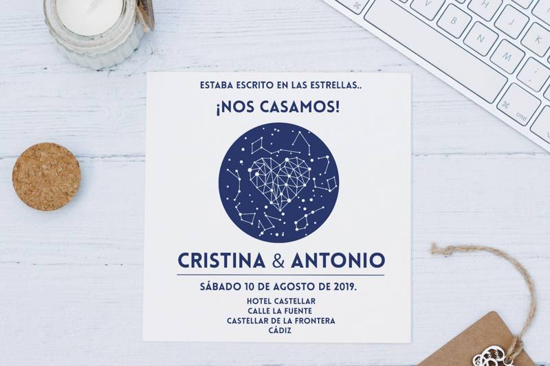 Invitación estrellas