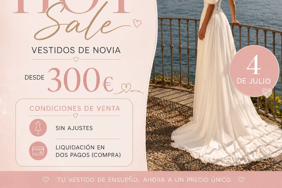 HOT SALE VESTIDOS DE NOVIA