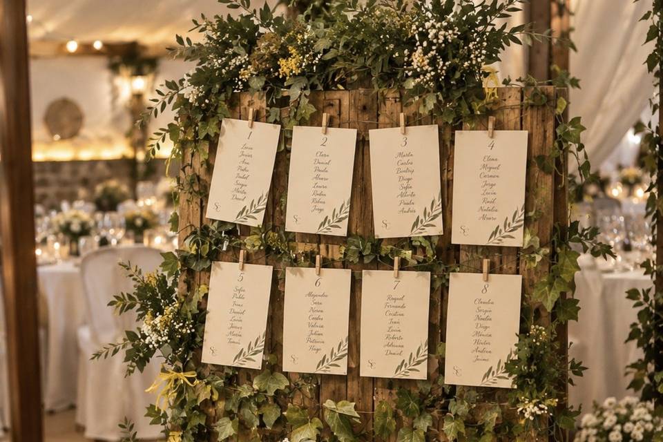Seating plan personalizado