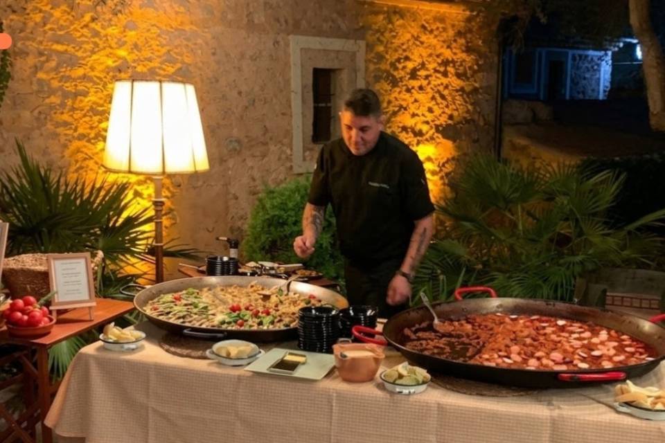 Arroces hasta 400 pax
