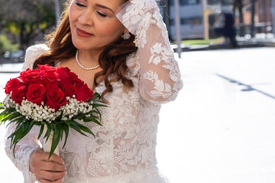 Elegante y romántico