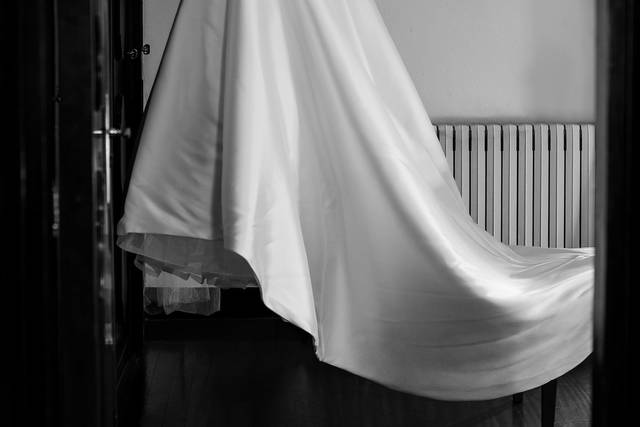 Fotografía de vestidos.