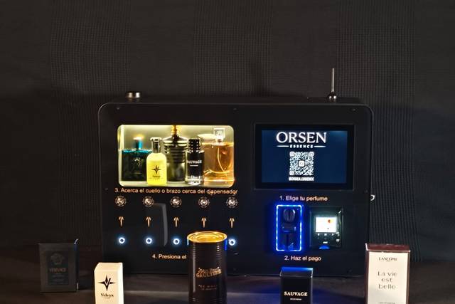 Capacidad para 5 perfumes