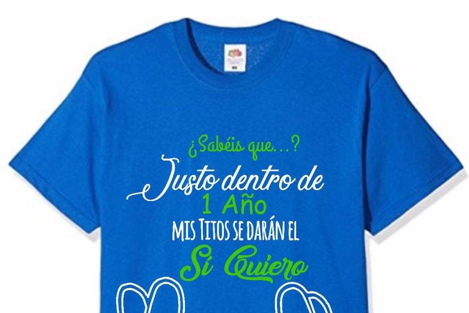 Camisetas personalizadas