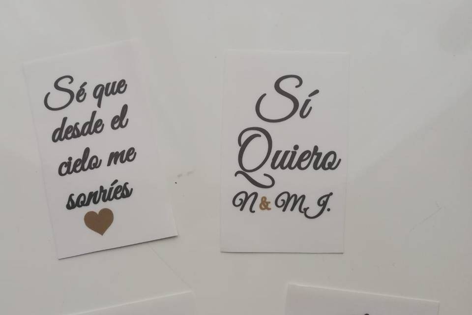 Chapas personalizadas